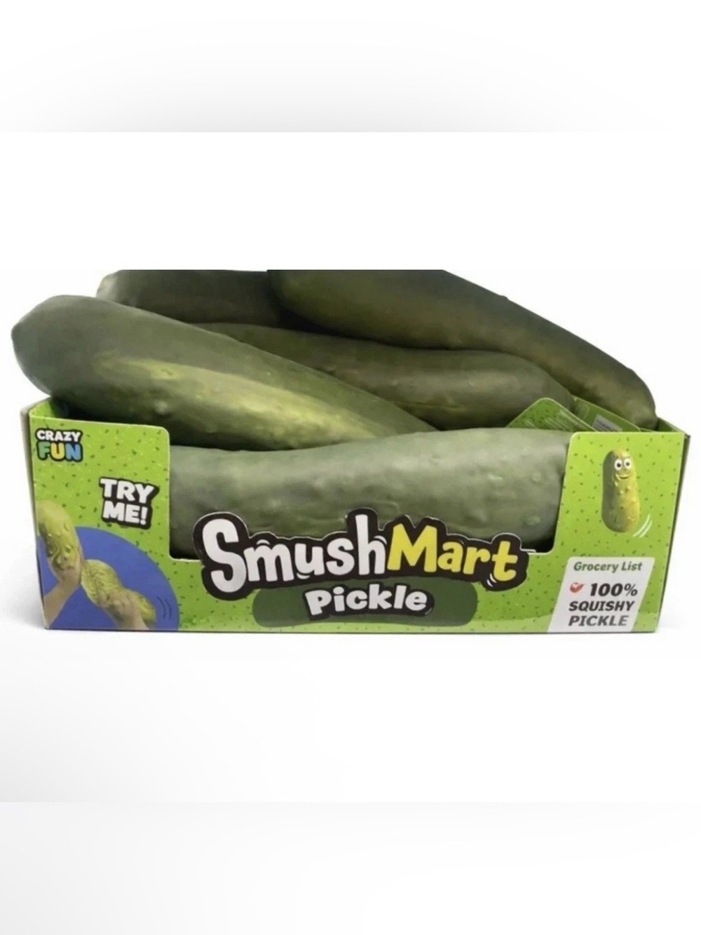 Pickle Squishy SmushMart- Green